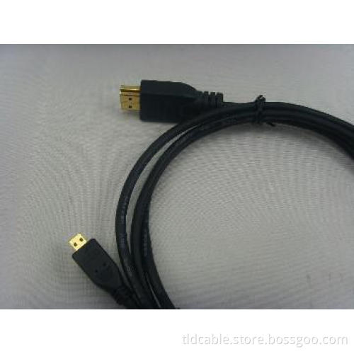 Wholesale High Quality Micro HDMI to HDMI Cable Type D to Type A